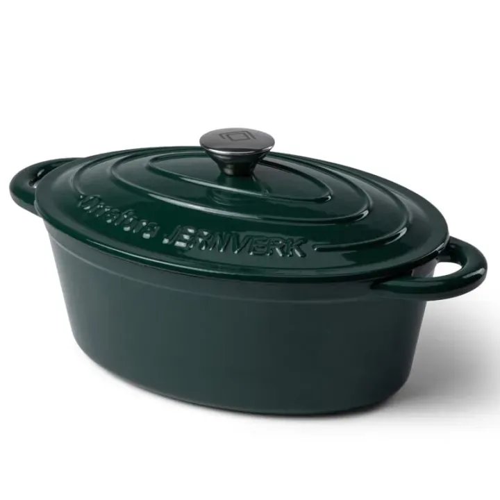 Orrefors Jernverk Enamelled Oval Iron Pan 3.5L - LT54010 (N0031)